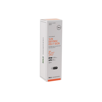 Сонцезахисний матувальний крем для жирної шкіри Innoaesthetics Sun Defense Oily Skin Spf 50 11185 фото