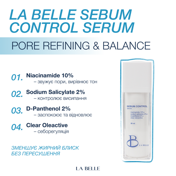 Сироватка для обличчя Sebum control 11150 фото